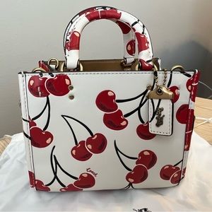 Coach Rogue 17 in Cherry Print